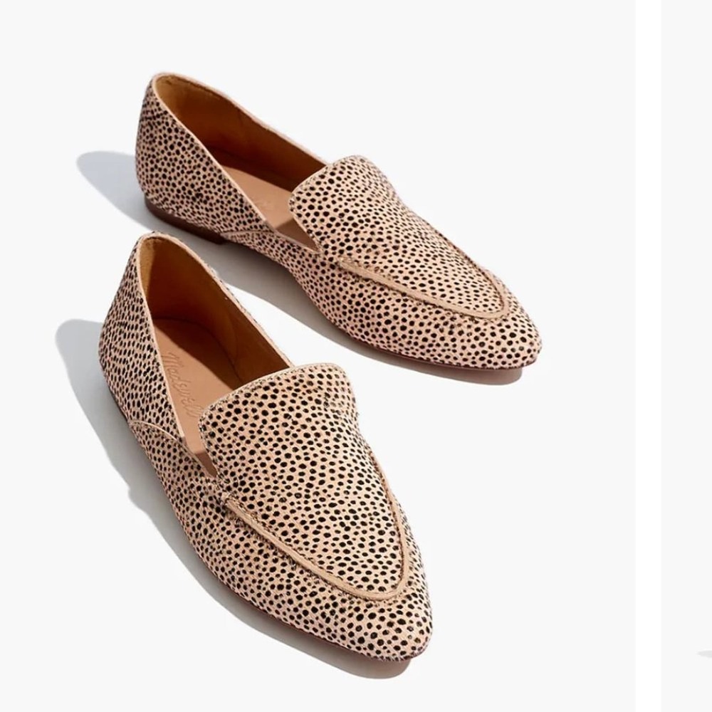 Madewell The Frances Skimmer in Calf Hair Loafer Size 9